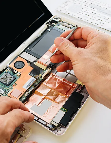 Repairing Laptop